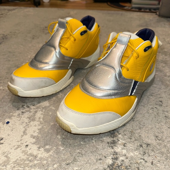 reebok iverson yellow